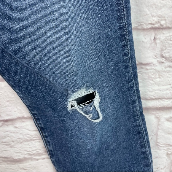 J. Crew Factory 9" Mid-Rise Skinny Signature Stretch Denim Jeans Size 29 - Picture 5 of 5